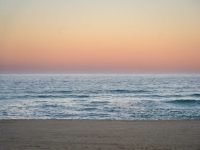 [포토] 하루의 끝, 울진 왕피천이 선보인 찬란한 퇴장