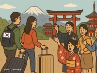 중국인 단체 사라지자…