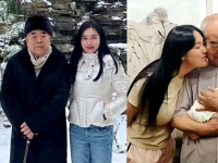 늦둥이 보자 다른 자식과는 절연…'50세 연하女'와 득남 공개한 87세 화가