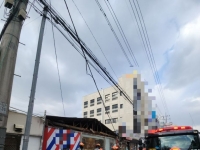 의정부서 강풍에 가로 15m 간판 추락…20대 행인 사망