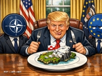 노골적 '그린란드 야욕' 흔들어대는 트럼프…침묵하는 나토에 '유럽 분노'