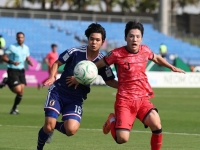 韓 23세 이하 축구 대표팀 아시안컵 4강 탈락…日에 0대1 패배