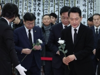 장동혁 대표, 이해찬 빈소 찾아 조문…정청래와 만나 