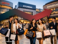 "월급 뻔해, 주식으로 돈 벌어서 샤넬백 샀어요"…백화점 명품관 '북적'