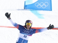 [속보]김상겸, 스노보드 평행대회전 은메달 확보