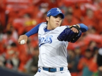 삼성 라이온즈 원태인, 팔꿈치 부상에 WBC 낙마…LG 유영찬 승선