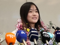 최가온 금의환향 "할머니 육전·마라탕·두쫀쿠 다 먹고 싶어요"