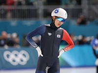 정재원·박지우 매스스타트 메달 실패…빙속 24년만에 올림픽 노메달