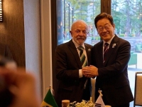 룰라 브라질 대통령, 李대통령과 정상회담