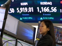 6천피 눈 앞 코스피…상승률 글로벌 1위 