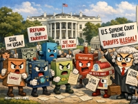 [뉴욕증시]트럼프 새 관세 불확실성 ↑…3대 지수 일제히 하락