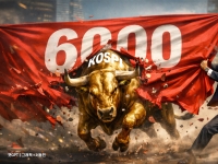 코스피, 사상 최초 6000 뚫었다…20만전자·100만닉스도 강세