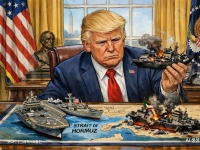 트럼프 "하룻밤 사이 기뢰부설함 대부분 제거"