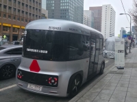 관광버스 꼬리물기에 '멈칫'"이게 자율주행?"