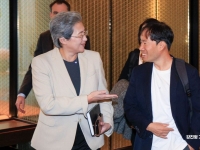 리사 수, 삼성· 네이버 이어 업스테이지까지…K동맹 광폭행보