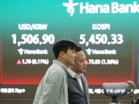 코스피·코스닥, 장중 '하락' 전환…삼전 보합권