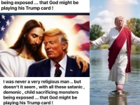 "난 마음에 들어"…또 '신격화' 이미지 올린 트럼프 