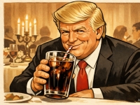 "마시면 몸속 암세포 다 죽는다"…트럼프의 황당한 '콜라 효능론'