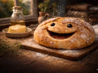 빵 하나에, 온동네가 빵긋 웃었다