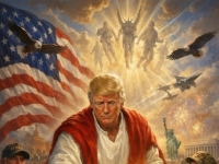 신성모독 반발 부른 '예수 트럼프' 이미지 논란…정치적 노림수는[시사쇼]