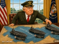 "이라크전 이후 처음"…美 중동 항모 3척 배치하며 이란 압박