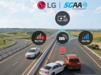 "車사고 시 긴급 전달"…LG전자 '하이브리드 긴급호출시스템' 공개
