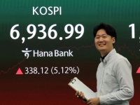 코스피, 6900도 뚫었다…SK하이닉스, 8%대↑
