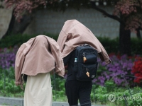 봄비 내리는 월요일…일부 지역엔 천둥·번개