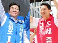 鄭착착개발 vs 吳신통기획…주거·교통·복지로 '정면 승부'