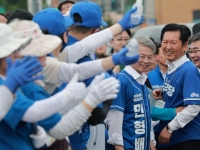 지방선거 D-9…與, 전북·충청권 집중 유세