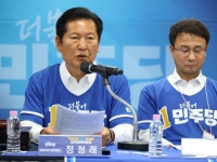 정청래, '대통령과 출마 상의' 김관영 주장에 "금도 한참 넘어"