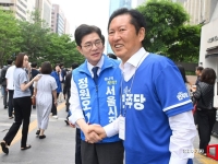 정원오 측, 정청래·문재인 '언팔' 루머에 "원래 팔로우 안 했다"