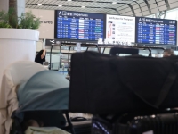 제주공항 강풍·급변풍 경보…항공기 105편 무더기 결항
