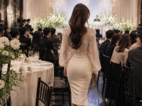 "결혼식에 누가 저러고 와" 경악…속옷 훤히 드러낸 패션에 논란인 美