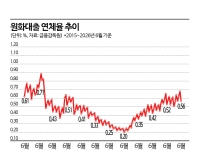 6월 은행 연체율 0.56%로 꺾였지만…동월 기준 10년 만에 최고