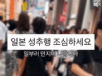 '어깨빵' 이어 이번엔 '스치듯 신체 접촉'…日 번화가 성추행 의심 남성 논란