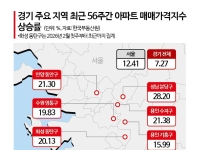 경기도 아파트 56주 연속 상승… 규제지역 상승폭 서울 웃돌아