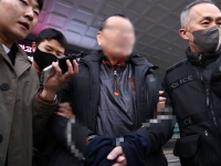 "휘발유 붓고 도주" 역삼 방화범, 구속 송치…살인미수 혐의 적용