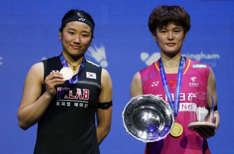 안세영 전영오픈 2연패 불발…샷 난조로 中 왕즈이에 완패(종합)