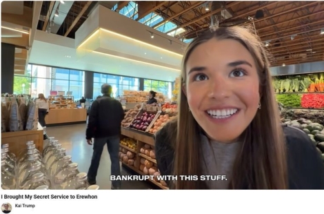 "파산할 것 같다" 농담했다 역풍…전쟁 중 초호화 쇼핑 영상 올린 트럼프 손녀