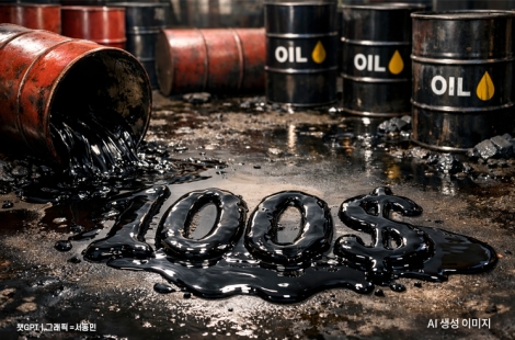유가 '장중 100달러 돌파'…IEA, 4억배럴 방출 무색