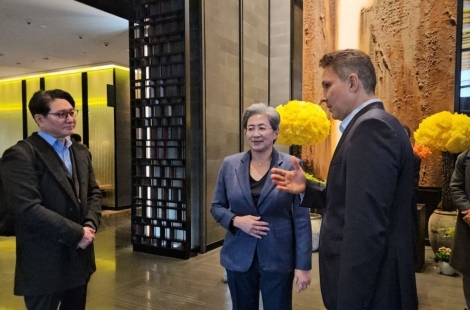 [단독]신제품 관련 소식 묻자 "그렇다(YEAH)"…첫 방한 리사수 AMD CEO '깜짝 발표' 예고