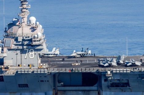 세탁실·화장실 난리났다…'이란 공습 투입' 19조원 美 항모서 무슨 일이?