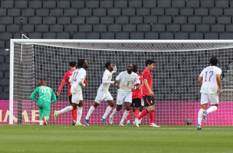 [속보]골대만 3번 맞힌 홍명보호, 코트디부아르에 0-4 완패