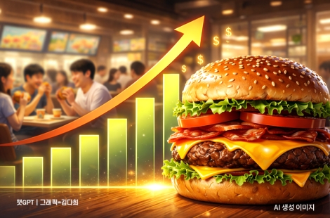 "한끼 먹는데 1만원도 안해" 사람들 '우르르'…역대 최대 실적 쓴 햄버거업계