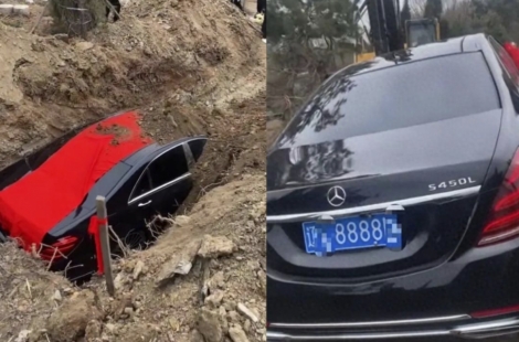 "저승길에 4억짜리 '8888 벤츠'?"…초호화 장례식에 中 갑론을박