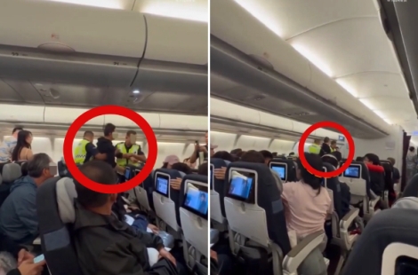 "가볍게 만졌을 뿐" 황당 주장…기내서 성추행으로 쫓겨난 中승객, 해명 보니