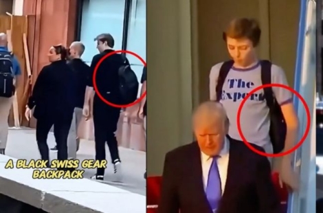 1300만원 아니고 13만원? 트럼프 막내아들 '실용 백팩'만 메고 다니는 이유