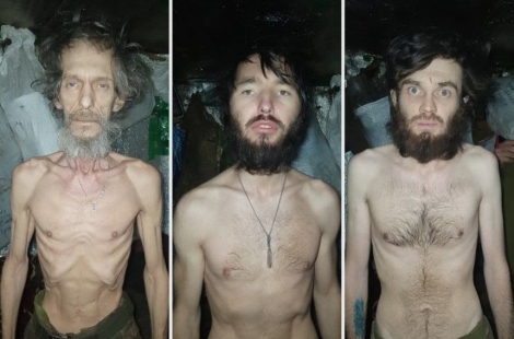 "식량 없이 빗물로 17일 버텨"…영양실조 병사들 모습에 우크라 '발칵'