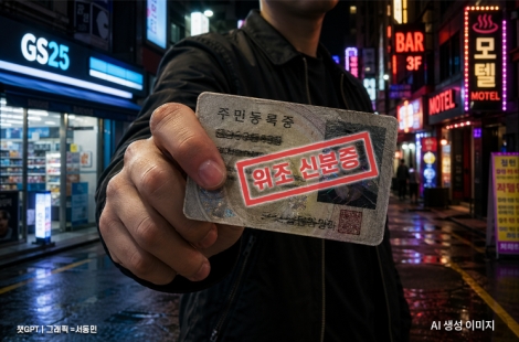 "편의점·술집·모텔 어디든 다 뚫는다"…수십만원에 비행 자극하는 '신분증 위조'